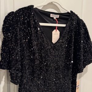 Nanette Lepore Sequin Top